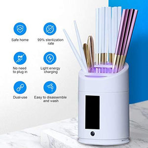 Ultraviolet chopsticks tableware sterilization storage tube