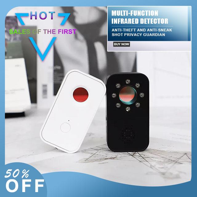 Multifunctional infrared detector pinhole camera detector sound and light alarm compact portable detector