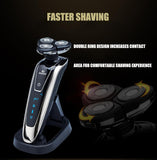 Multi function 4D full body wash Electric Shaver Rechargeable shaver