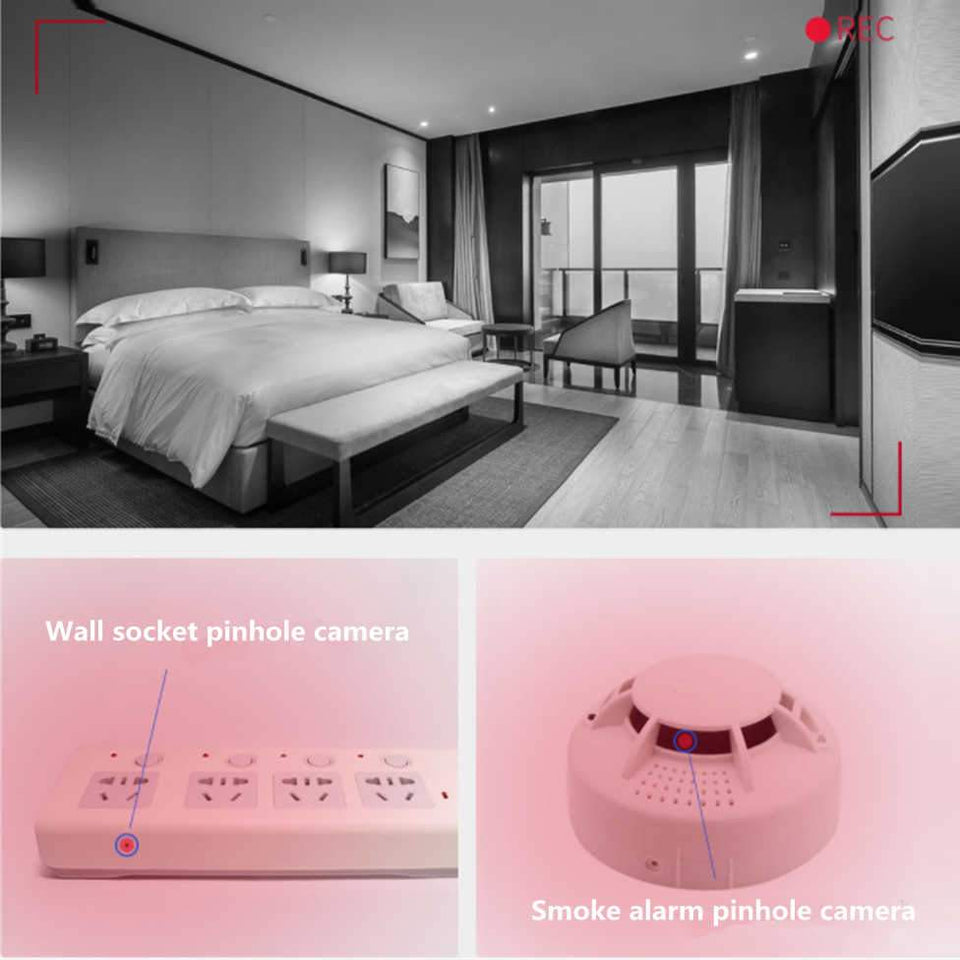 Multifunctional infrared detector pinhole camera detector sound and light alarm compact portable detector