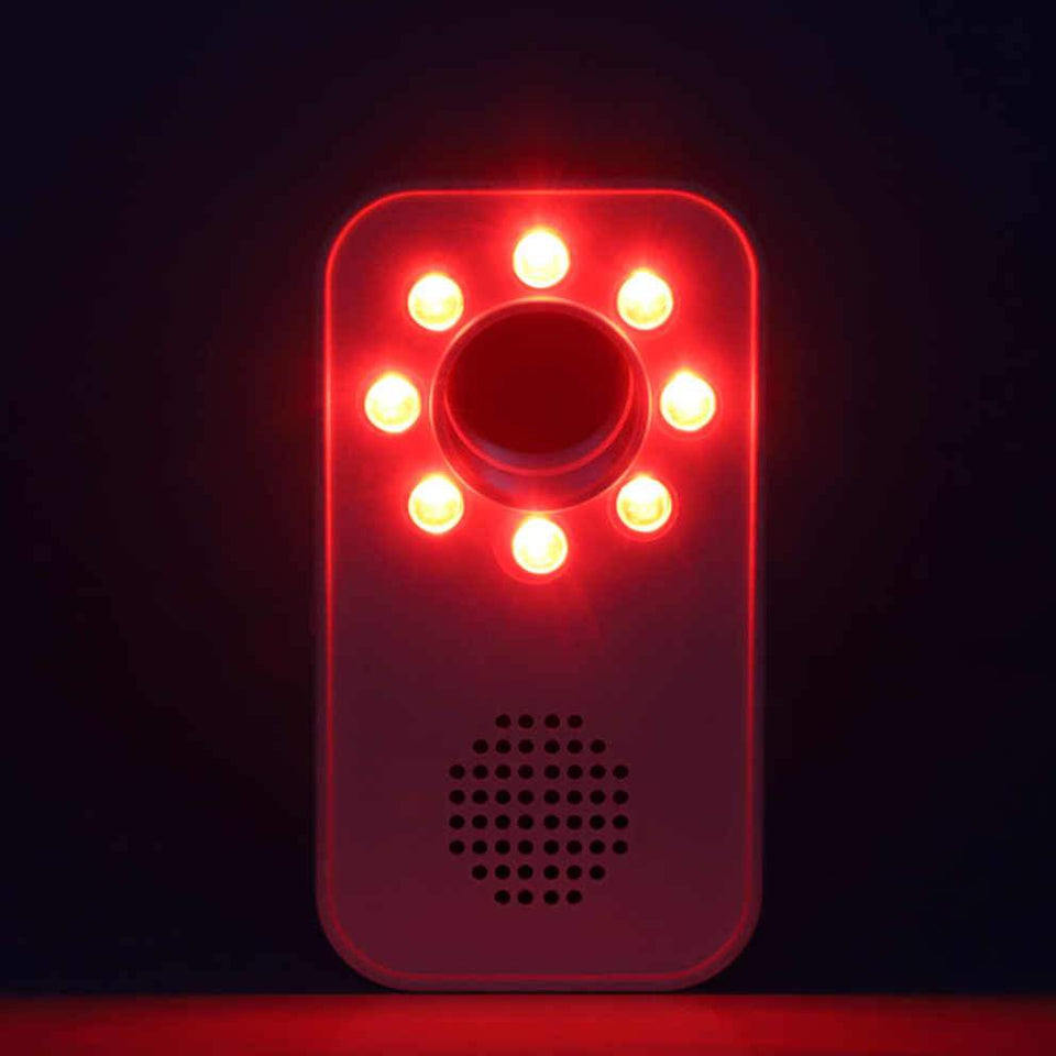 Multifunctional infrared detector pinhole camera detector sound and light alarm compact portable detector