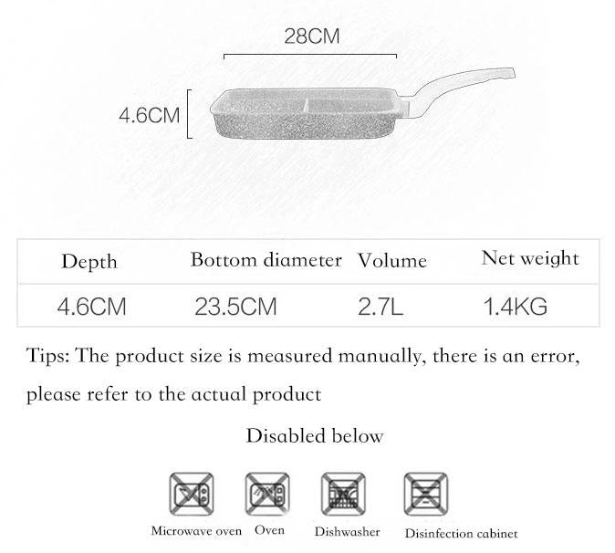 Smart Maifan stone breakfast pan