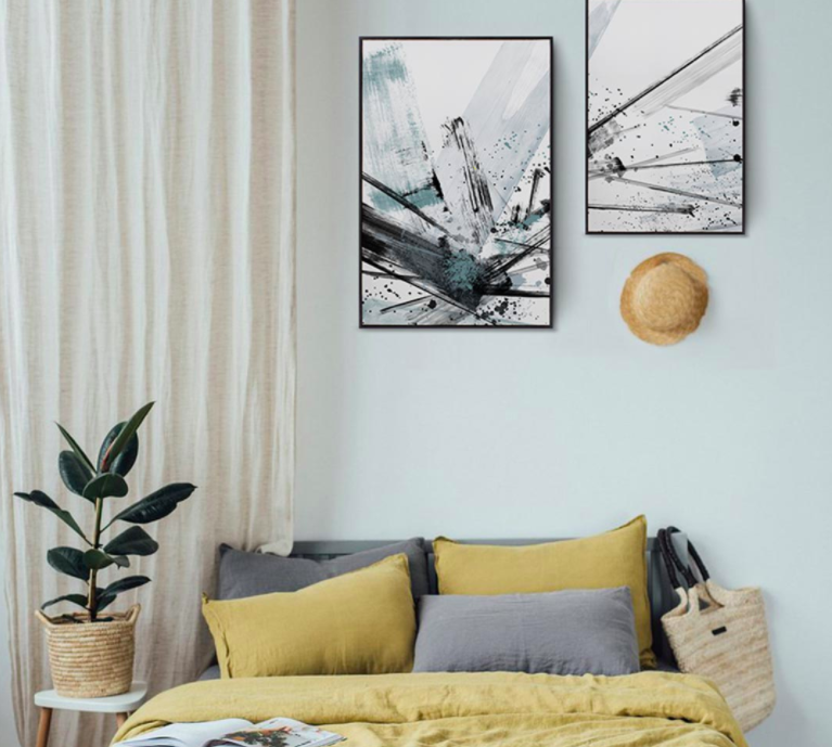 YUIHOME DECOR Abstract decorative mural 40*60cm