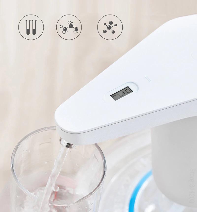 2020 water dispenser automatic touch switch electric water pump overflow protection TDS test USB